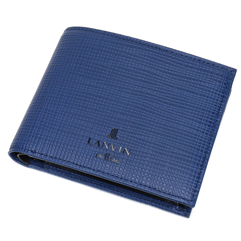 LANVIN en Bleu ランバンオンブルー ゼブダ 二つ折り財布 小銭