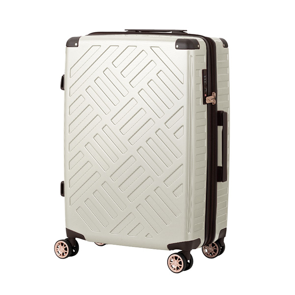 LEGEND WALKER レジェンドウォーカー デックジッパープラス スーツケース キャリーケース 64L 75L 59cm 3.9kg 5514-59 5泊 6泊 7泊 4輪 TSAロック 軽量 拡張の画像