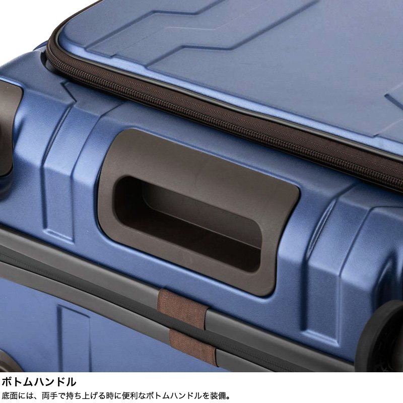 LEGEND WALKER レジェンドウォーカー スーツケース キャリーケース 65L 81L 3泊 4泊 5泊 5525-60 Mサイズ 4輪 フロントオープン TSロック 軽量 大容量 拡張 静音の画像