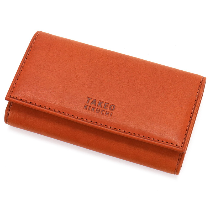 TAKEO KIKUCHI レディースキーケース（色：オレンジ系）｜ファッション
