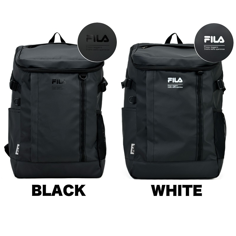 フィラ デイパック FILA スクールリュック バックパック リュック スクエア 高校生 中学生 大学生 通学 35L 撥水 PC B4 通勤 普段使い ブランド 正規品 7918の画像