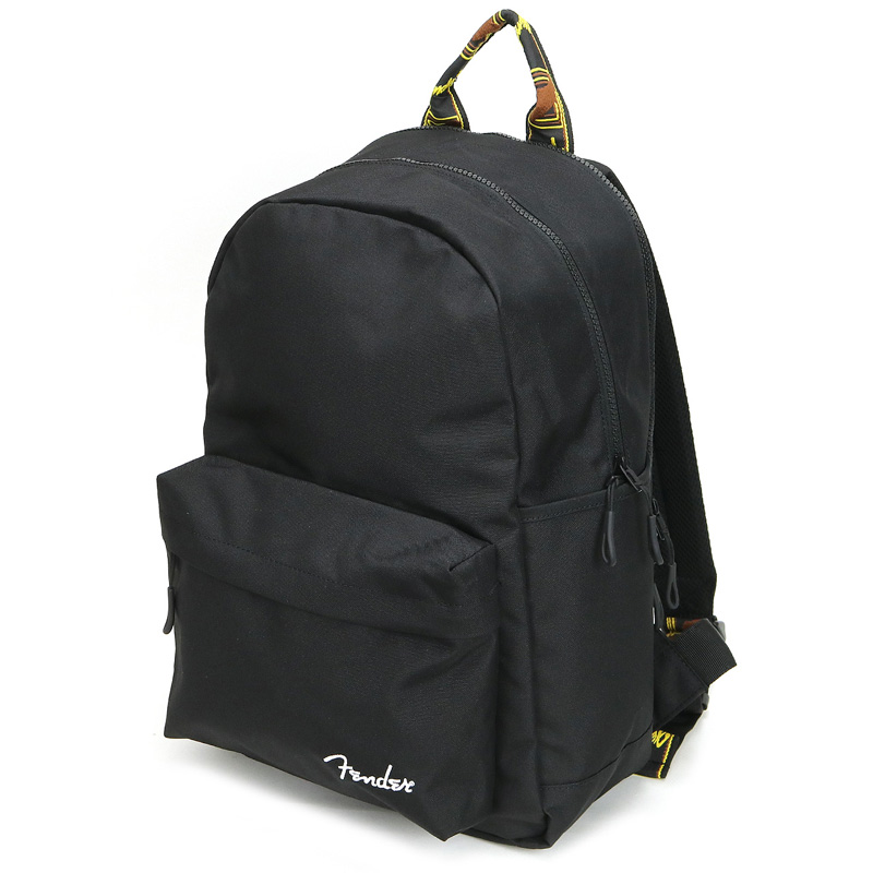 Fender リュック 15L A4 950-6055 軽量 コーデュラ PC収納 モノグラムストラ...