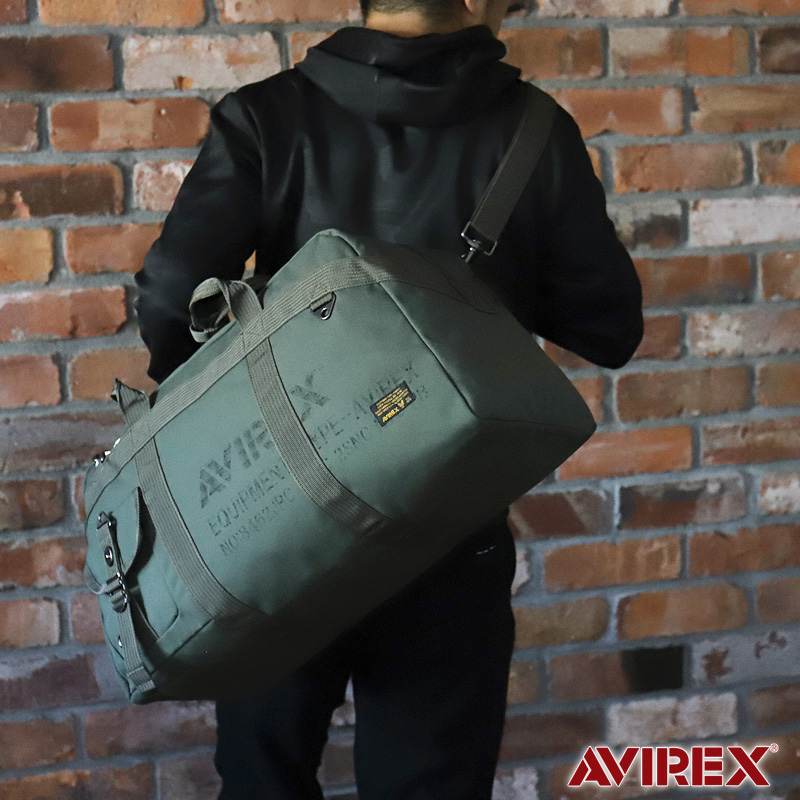 アヴィレックス ボストンバッグ AVIREX EAGLE イーグル ショルダーバッグ 2WAY 斜め掛け 大容量 1〜2泊 アビレックス  メンズ レディース AVX3525 ブランドの画像