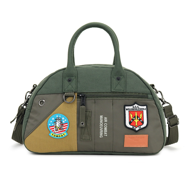 【美品】 AVIREX　ミニボストンバッグ　トップガン 限定モデル　EAGLE AVIREX（アヴィレックス） 限定モデル EAGLE イーグル TOP GUN トップ