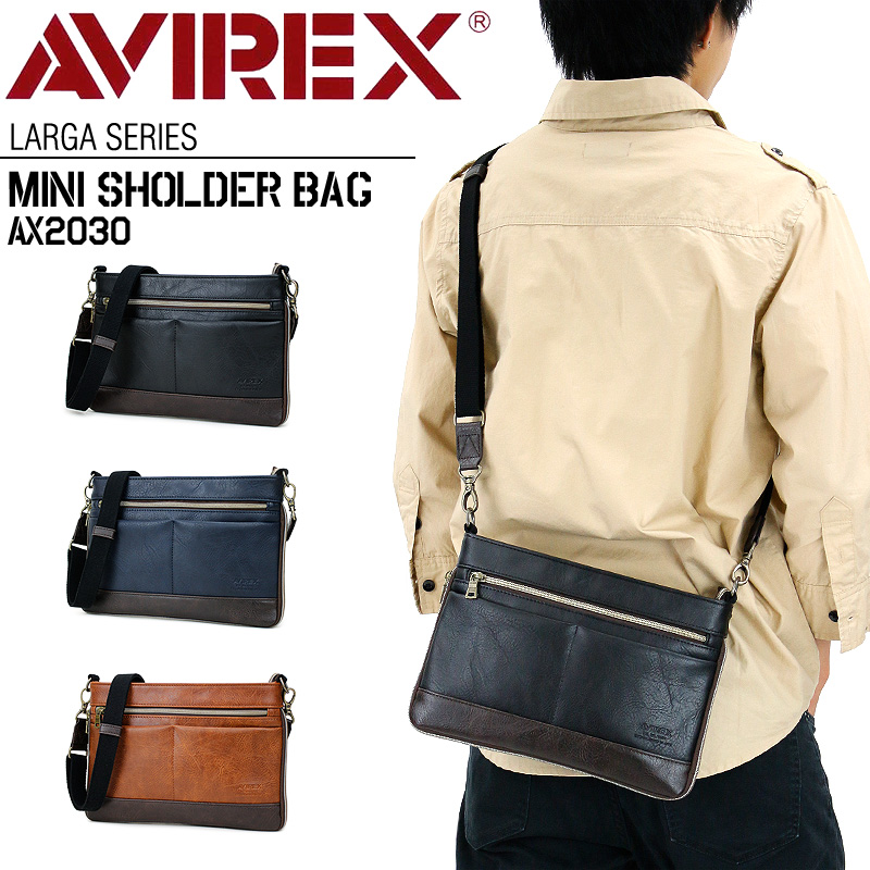 AVIREX（アヴィレックス） ラルガ ミニショルダーバッグ 斜め掛け 