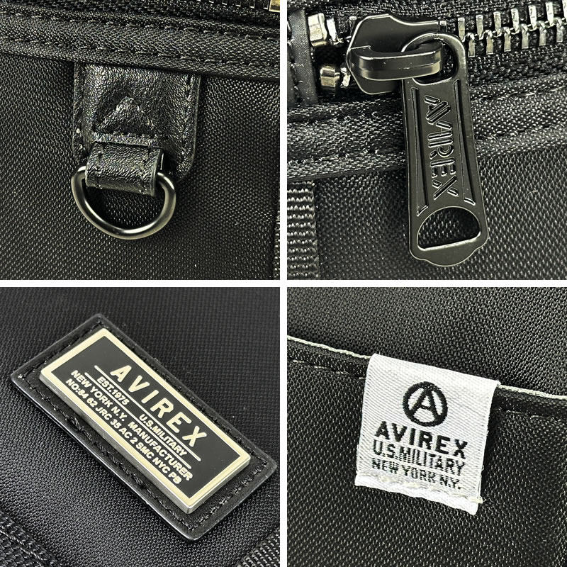 AVIREX（アヴィレックス） SOLID ソリッド ミニショルダーバッグ 斜め