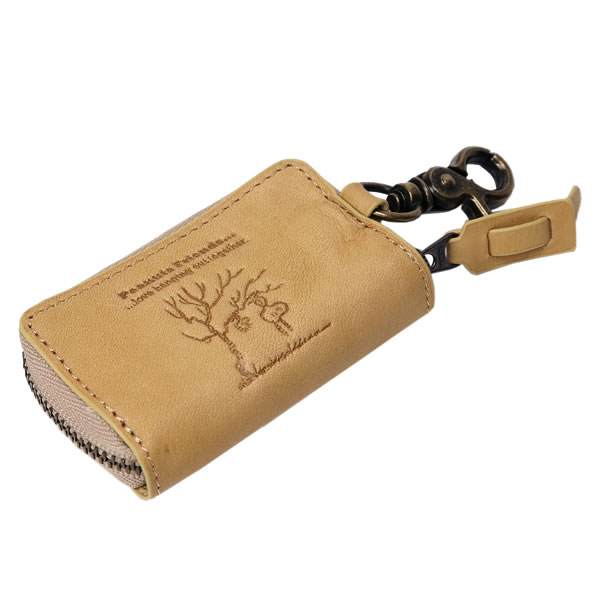 ダックス DAKS キーケース メンズ 5連 小銭入れ付き L字ファスナー KEY