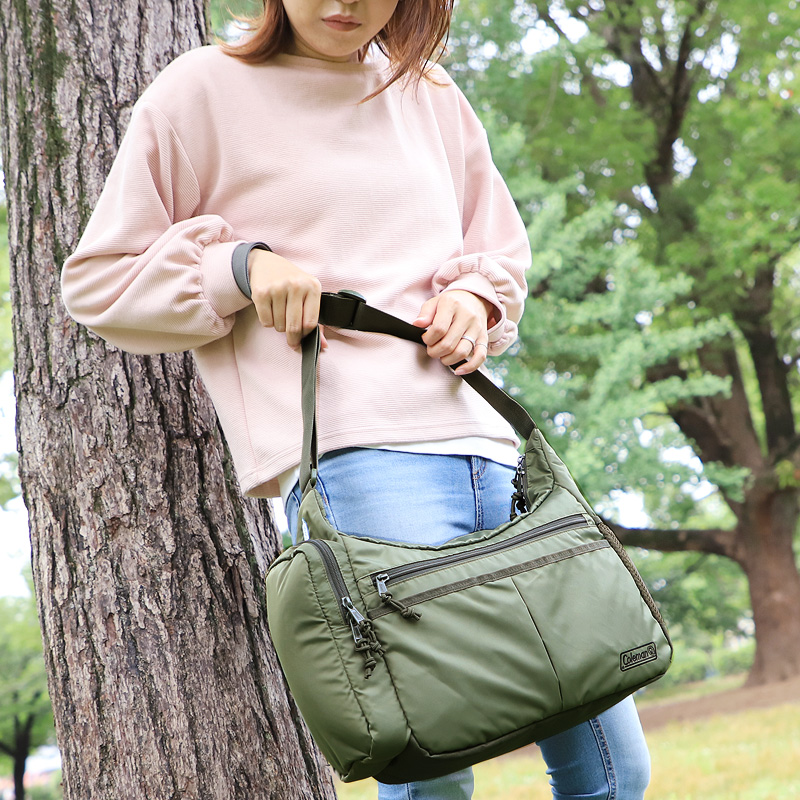 Coleman コールマン WALKER ウォーカー COOL SHOULDER MD クールショルダーMD ショルダーバッグ 8L A4 撥水 軽量 ボトルクーラー付 人気 メンズ レディース | Coleman | 20