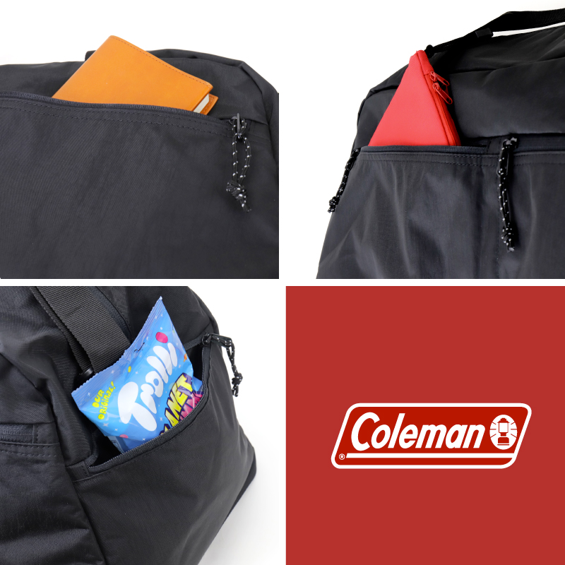 Coleman コールマン エスケープボストン60 60L 75L 3泊 4泊 5泊 ボストンバッグ ショルダーバッグ ESCAPEBOS60 2WAY 拡張 折り畳み 軽量 メンズ レディースの画像