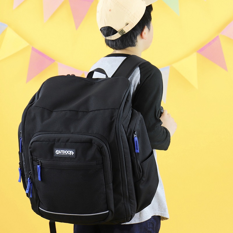 アウトドアプロダクツ サブリュック OUTDOOR PRODUCTS 40L 48L 大型リュック 拡張 林間学校 大容量 合宿 旅行 キッズ 男の子 女の子 2泊 3泊 撥水 OD-1162の画像