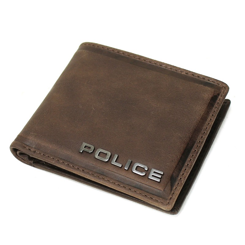 送料無料 POLICE ポリス  EDGE エッジ  二つ折り財布 小銭入れあり レザー 革小物 0576 メンズ PA-58000｜bagshoparr｜04