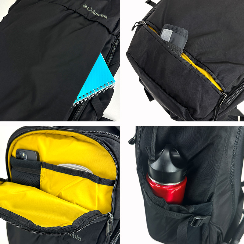 Columbia コロンビア ペッパーロックアドバンス 40L バックパック リュックサック デイパック A3 B4 PU8776 オムニシールド 撥水 大容量 メンズ レディースの画像