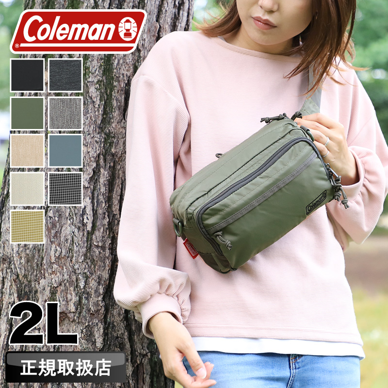 【新品タグ付】Coleman コールマン ウォーキングポーチ ショルダーバッグ Coleman（コールマン） ウエストポーチ ウォーカー WALKER POUCH