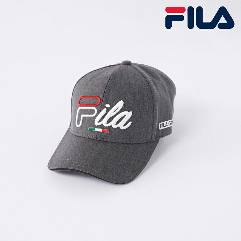 正規品】 フィラゴルフ フィラ FILA GOLF メンズ 男性 シャンブレーヘリンボーン素材 キャップ 吸汗速乾 撥水加工 筆記体 3Ｄ刺繍  :742901-bk:ファッションスポーツ FASPO - 通販 - Yahoo!ショッピング