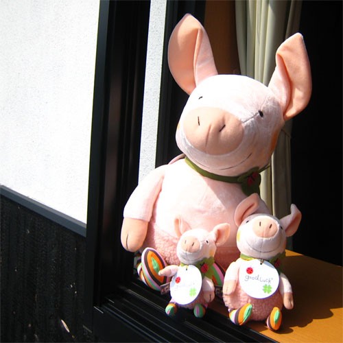 ハリネズミのぬいぐるみ サンアロー オリジナルぬいぐるみ potte