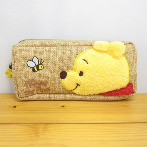 ディズニー Winnie The Pooh くまのプーさん プー耳付きペンケース ペンポーチ 筆箱 文房具 文具 かわいい グッズ 女子おしゃれ D 雑貨のおもちゃ箱バーグyahoo 店 通販 Yahoo ショッピング