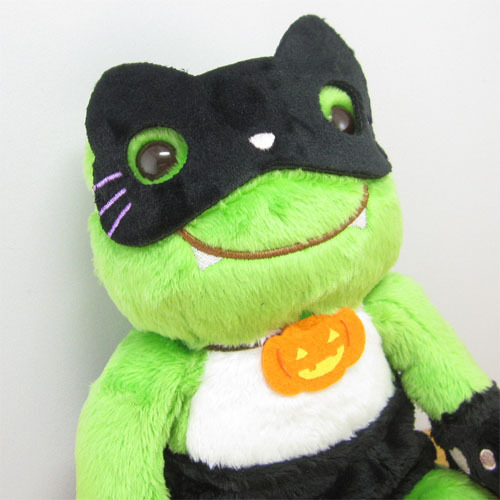 かえるのピクルス HALLOWEEN ピクルス ハロウィン ビーンドール 黒猫