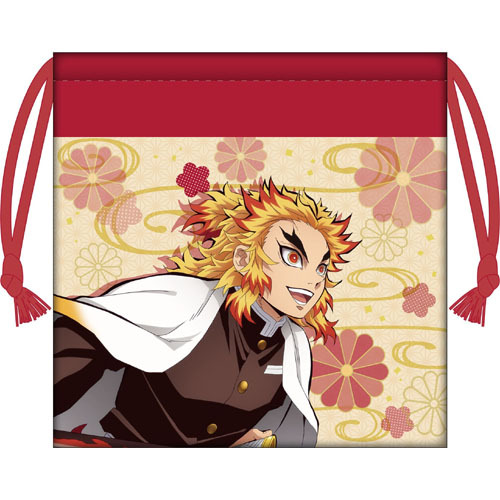 鬼滅の刃 巾着 煉獄杏寿郎 おしゃれ キャラクター 小物入れ入園 入学 小学校 保育園 幼稚園 Ky 雑貨のおもちゃ箱バーグyahoo 店 通販 Yahoo ショッピング