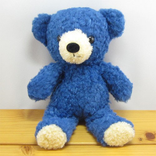 童心 日本製オリジナル くまのぬいぐるみ フカフカシリーズ クマのフカフカ Sサイズ クラシックブルー Mocopalcchi モコパルッチ クマ Mc 雑貨のおもちゃ箱バーグyahoo 店 通販 Yahoo ショッピング