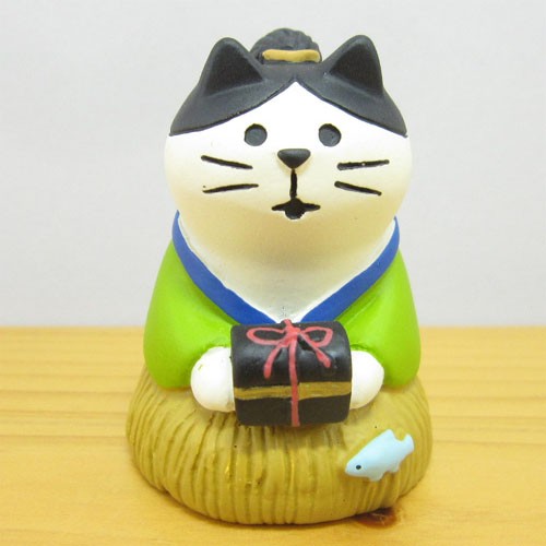 デコレ コンコンブル まったり竜宮城 浦島太郎猫 DECOLE concombre マスコット オブジェ 置物 飾り グッズ インテリア雑貨 昔話