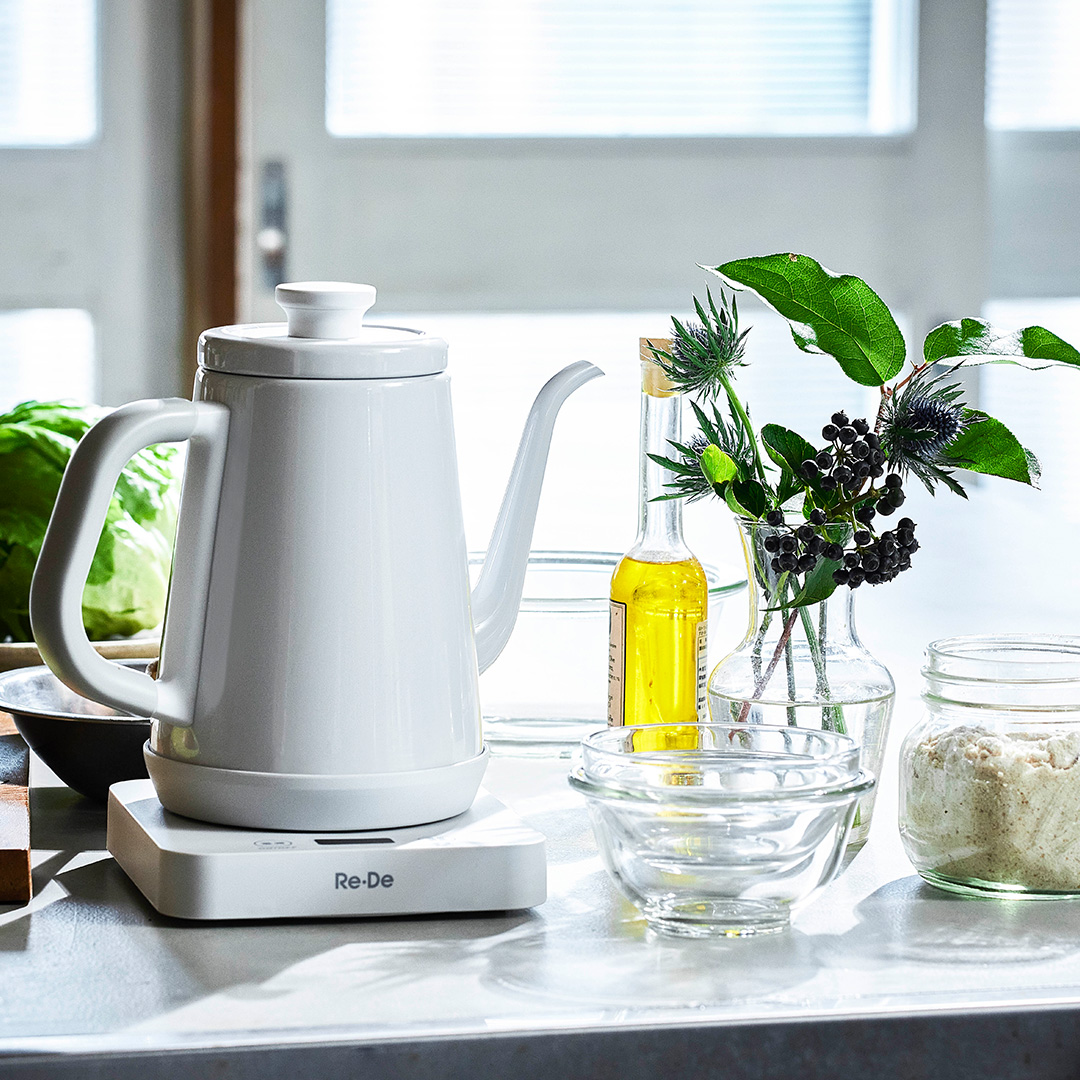 Re・De Re・De Kettle リデケトル 電気ケトル 持ち運び 温度調節