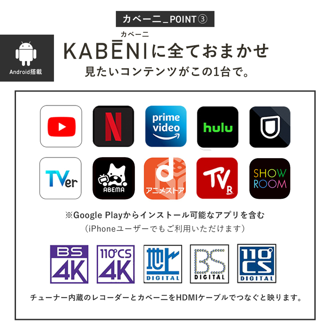 カベーニ モバイルプロジェクター KABENI プロジェクター 家庭用 天井 スクリーン スマホ型 コードレスプロジェクター 送料無料 | UENO-mono | 11