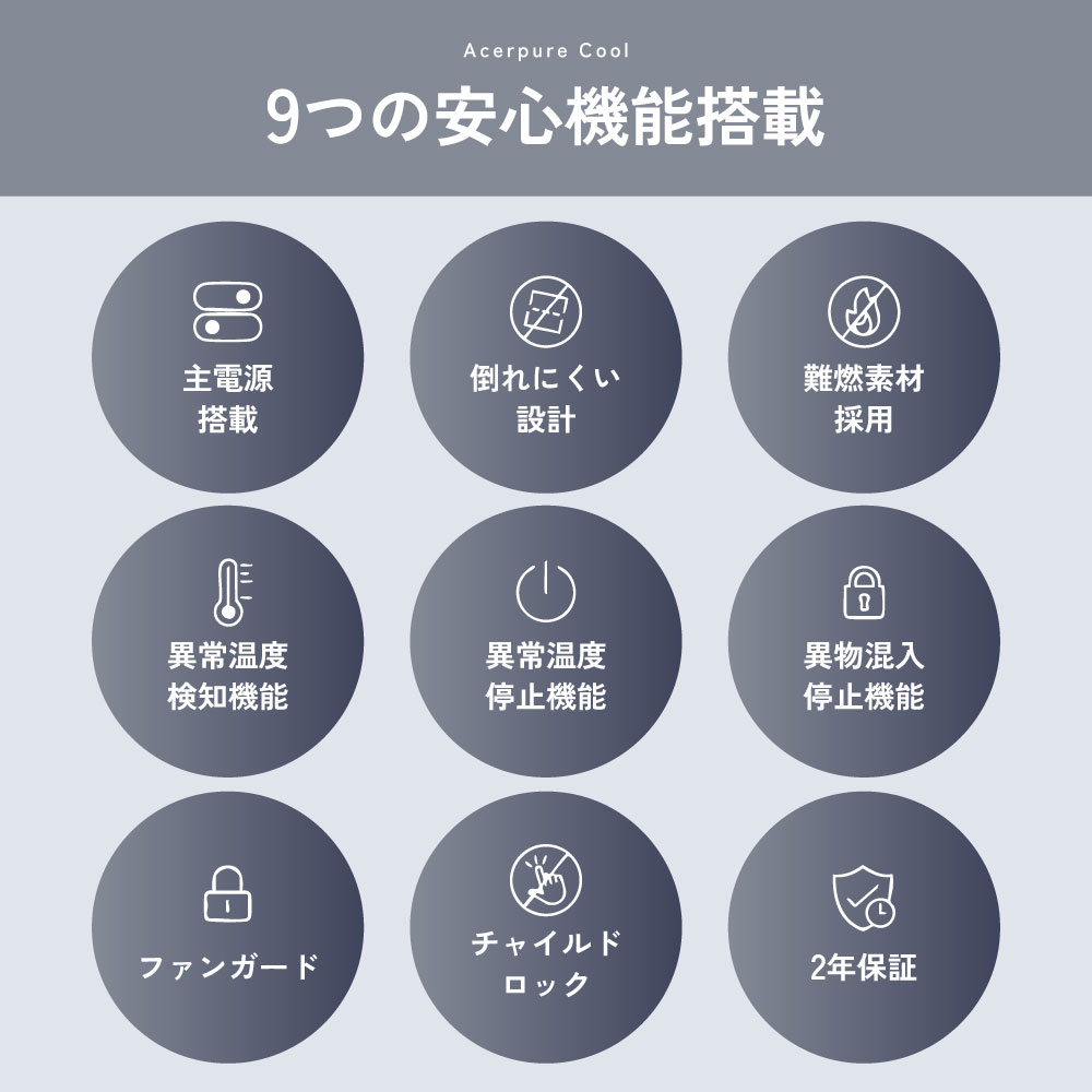 1台4役 サーキュレーター 温風機能付き 空気清浄機 エイサーピュアクール 2年保証付き dcモーター |  | 07