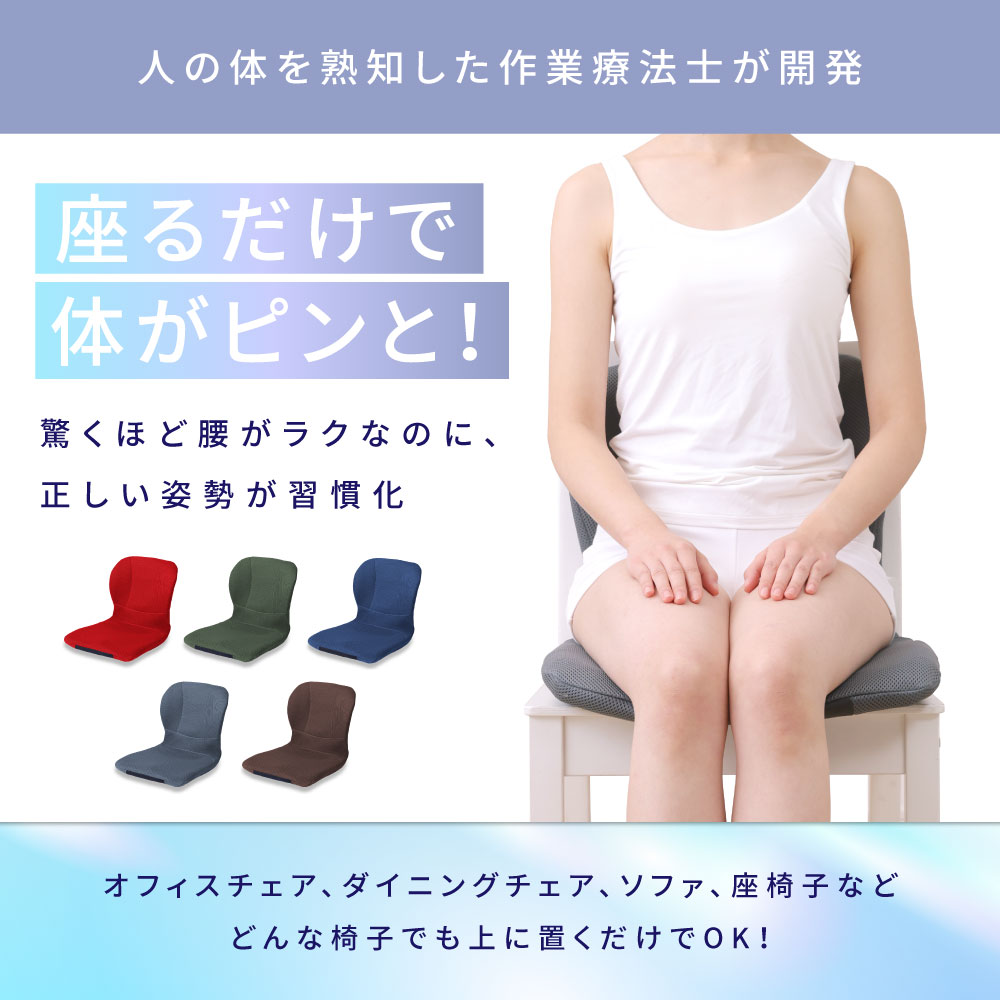 最新モデル pinto W ピント 日本製 骨盤 姿勢矯正 クッション 丸洗い可能 腰痛対策 姿勢 背もたれ |  | 01