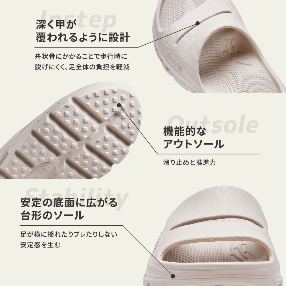 ReCoLA リコラ リカバリーサンダル 一般医療機器 シダス メンズ レディース 歩きやすい 疲れにくい 疲れない |  | 07