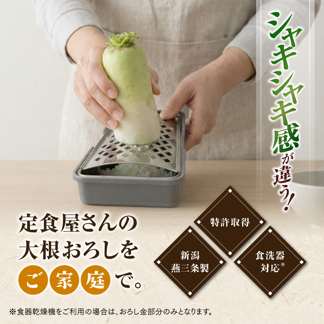 プロおろしSPEEDY おろし器 日本製 おろ...の詳細画像1