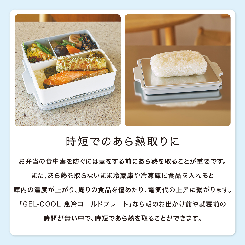 GEL-COOL ジェルクール 急冷コールドプレート 粗熱 日本製 粗熱取り