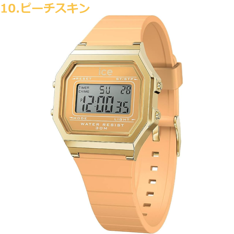 全14色 Ice watch アイスウォッチ 時計 腕時計 デジタル レディース アイスデジット ICE digit retro スモール｜bakuyasuearth｜11