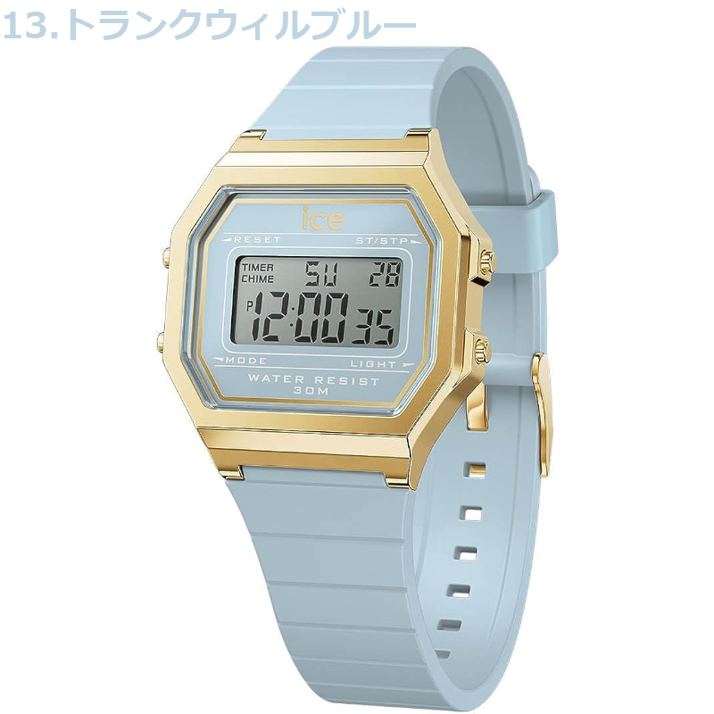 全14色 Ice watch アイスウォッチ 時計 腕時計 デジタル レディース アイスデジット ICE digit retro スモール｜bakuyasuearth｜14