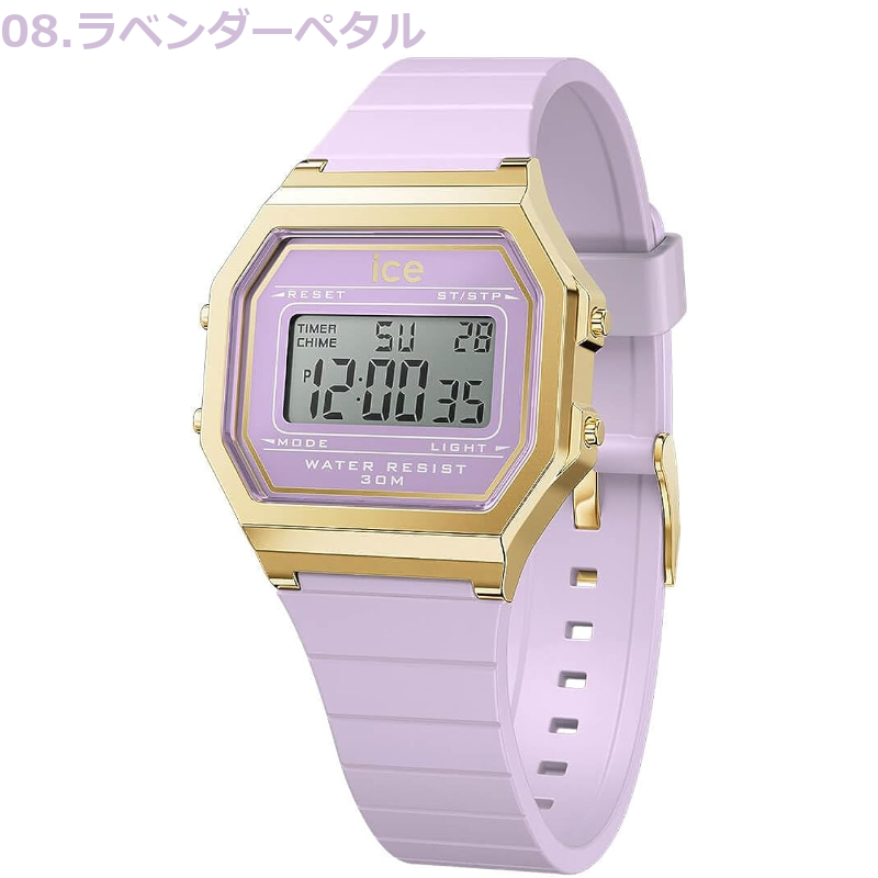 全14色 Ice watch アイスウォッチ 時計 腕時計 デジタル レディース アイスデジット ICE digit retro スモール｜bakuyasuearth｜09