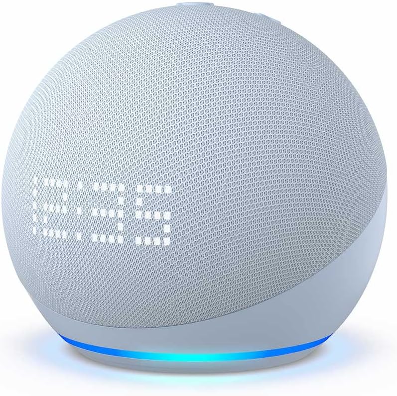 Echo Dot (エコードット) 第5世代 - ホワイトx2 amazon Amazon Echo Dot with clock アマゾン エコー ドット