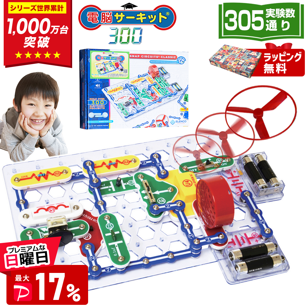 サイエンス玩具研究所 『GWセール 5/6まで』 電脳サーキット 300 6歳 7