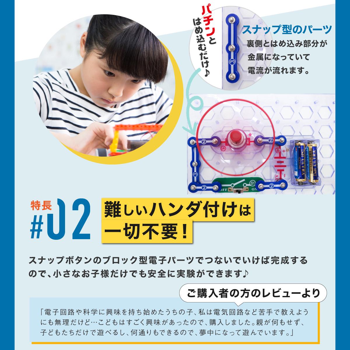 難しいハンダ付け一切不要