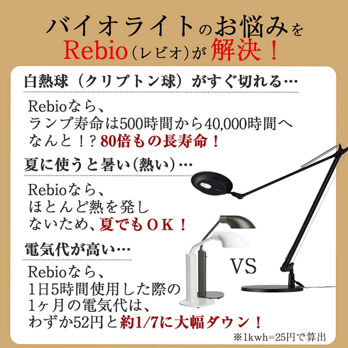yamagiwa LEDデスクライト Yamagiwa ヤマギワ Rebio レビオ