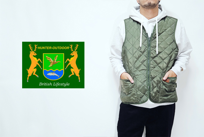 Hunter Outdoor スキート ベスト キルティングベスト メンズ ハンター
