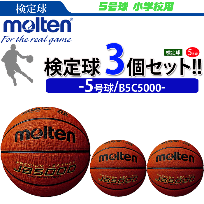 モルテン Moltenバスケット小学校 ミニバス 用 バスケットボール5000 5号球B5C5000