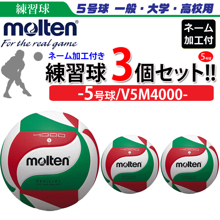 バレーボール/5号球/モルテン/一般/大学/高校/v5m4000/6400円即決 楽天市場】molten｜モルテン 公式｜バレーボール 高校生以上 5号