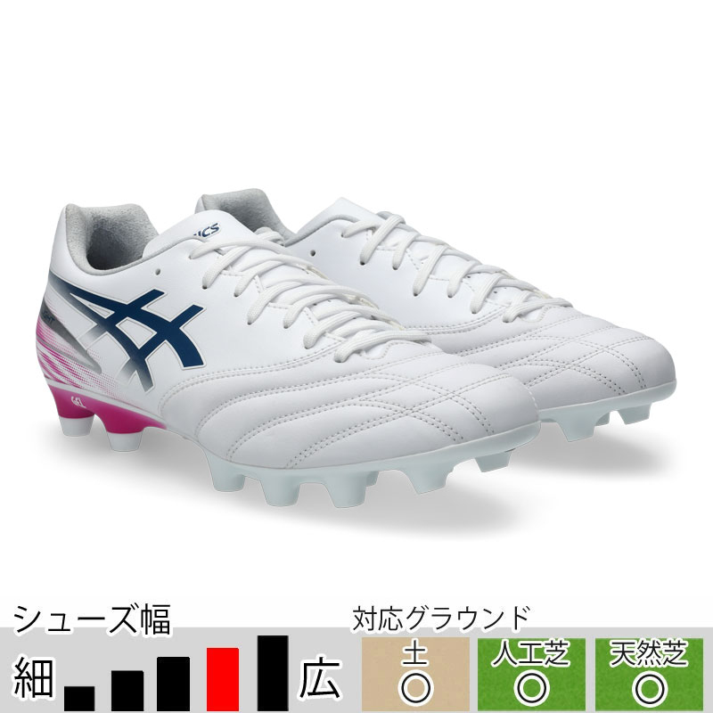 ASICS（アシックス） DSライト ADVANCE ホワイト ピンク サッカー