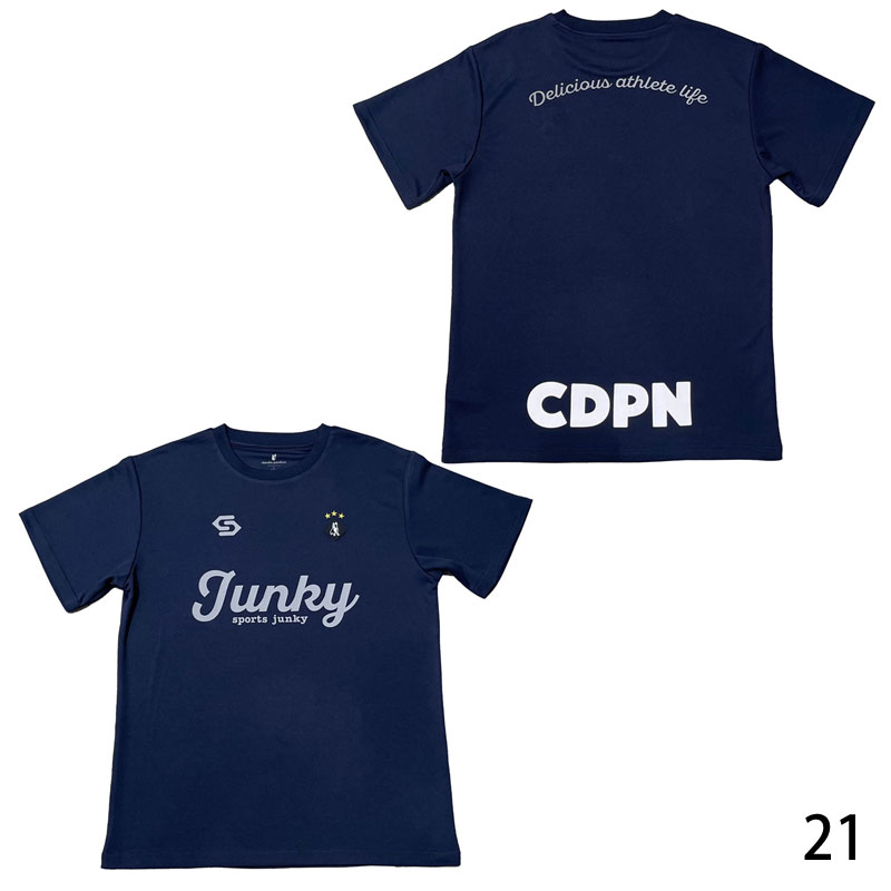 サッカージャンキー ひんやりプラTEE CURSIVE サッカー フットサル