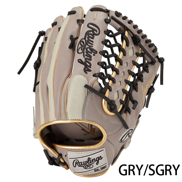 軟式グローブ ローリングス HYPER TECH COLOR SYNC Rawlings2024FW 野球 グラブ 一般 大人  (軟式外野手用／サイズ12.75) GR4FHTCY719 - 野球