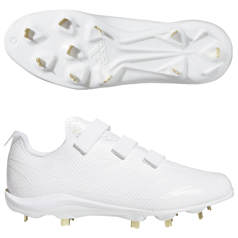 adidas（アディダス） 金具スパイク 野球スパイク アディゼロ