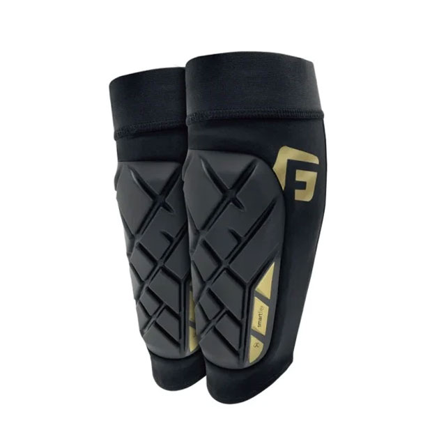 G-FORM Pro-S Elite X シンガード コンプレッション 段階着圧 ブラック サッカー フットサル レガース すね当て SP1411301 ※返品・交換・キャンセル不可商品の画像