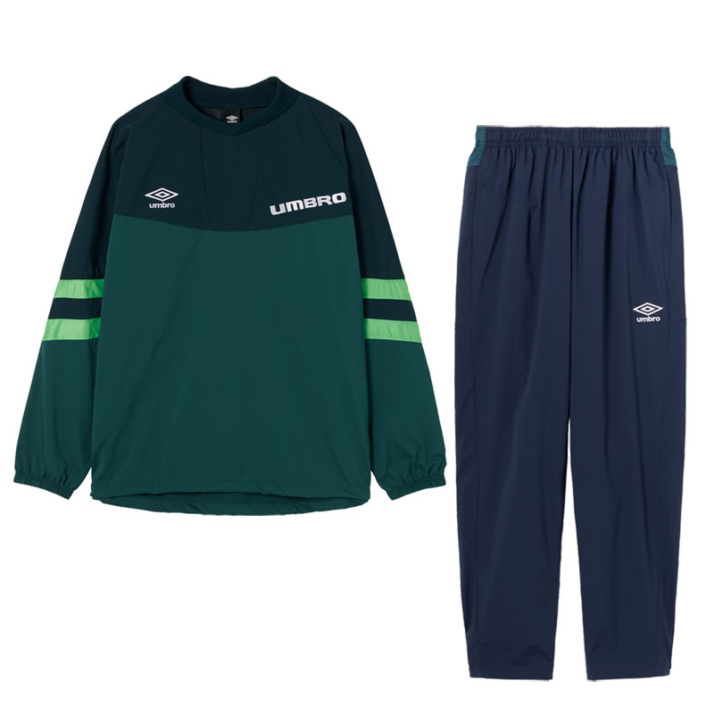 umbro（アンブロ） THE THIRD ラインドクロス トップ パンツ 上下