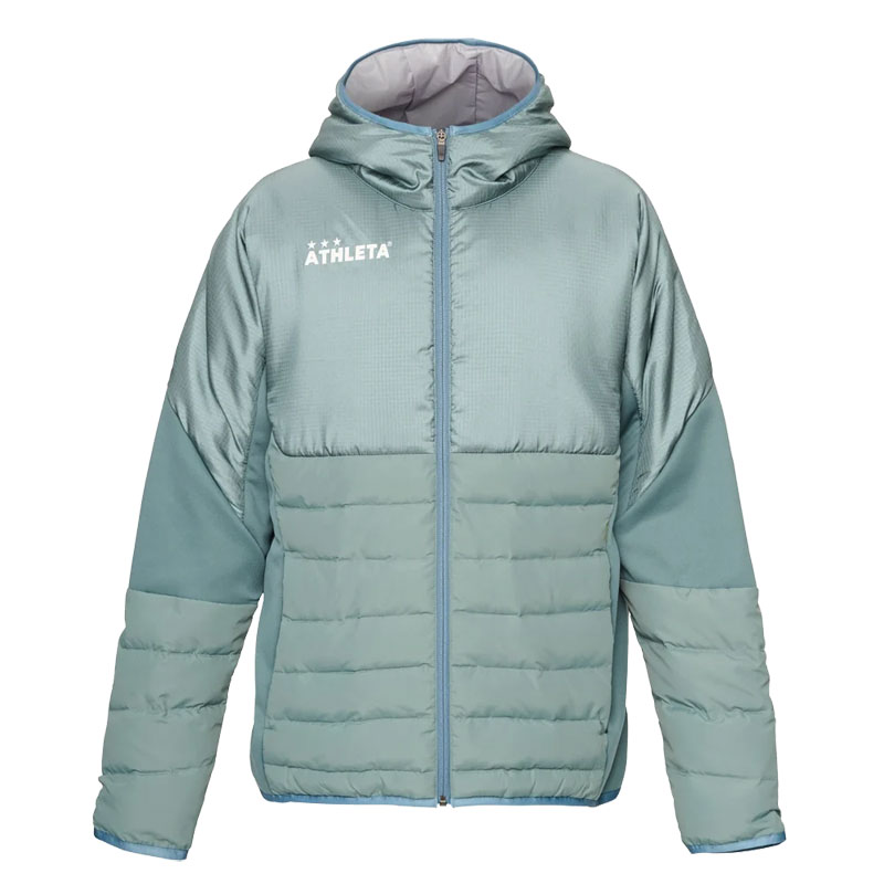 極美品！ATHLETAアスレタ中綿ウォームジャケットS防寒サッカーフットサル ATHLETA（アスレタ） メンズ サッカー/フットサル アウターウェア 中綿