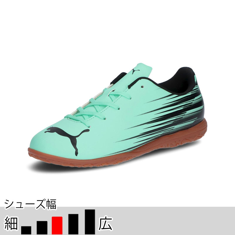 PUMA サッカー、フットサル スパイク シューズ（色：グリーン系