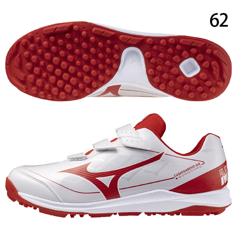 MIZUNO - 野球トレーニングシューズ、スパイク　ウェア一式ＺＥＴＴ,Mizuno MIZUNO 野球 トレーニングシューズ アップシューズ ミズノ 白 赤